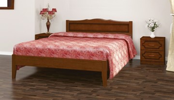 Спальная кровать Карина-7 (Орех) 160х200 в Орле