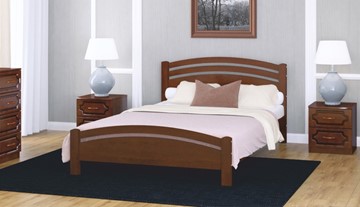 Спальная кровать Камелия-3 (Орех) 160х200 в Орле
