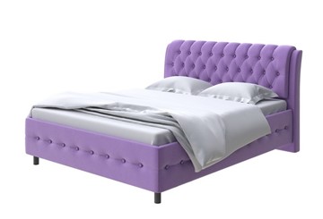 Двуспальная кровать Como (Veda) 4 180х200, Велюр (Forest 741 Светло-фиолетовый) в Орле