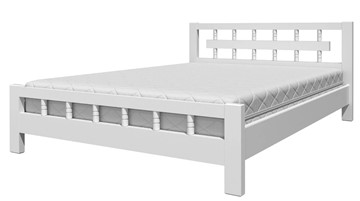 Спальная кровать Натали-5 (Белый Античный) 120х200 в Орле
