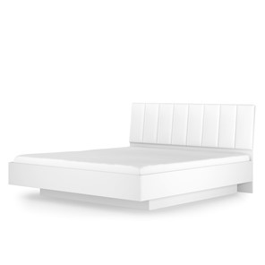 Кровать с механизмом 2х-спальная Марсель-7 (Белый, экокожа polo белая) 1600 в Орле