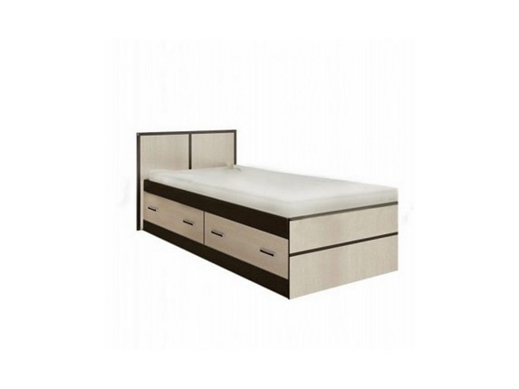 Кровать односпальная Сакура 900 с ящиками в Орле - изображение