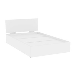 Кровать 1.5-спальная Алиса (L10) Белый, с основанием в Орле