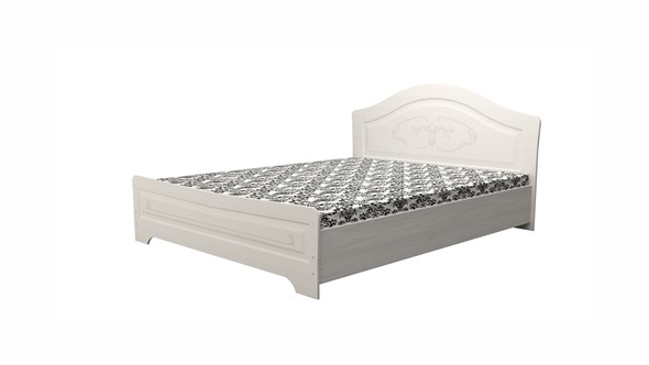 Полутороспальная кровать Ивушка-5 2000х1400, цвет Дуб беленый в Орле - изображение