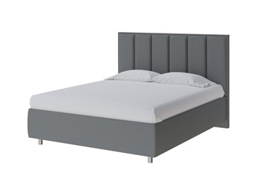 Спальная кровать Routa 140х200, Рогожка (Savana Grey (серый)) в Орле