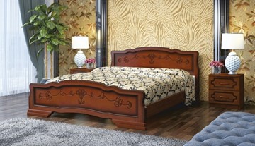 Кровать в спальню Карина-6 (Орех) 180х200 в Орле