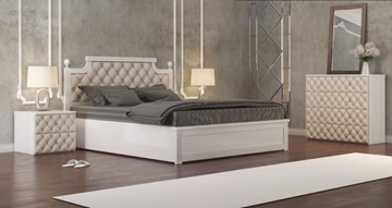 Спальная кровать Сфера 160*190 с основанием в Орле