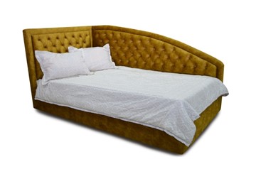 Угловая кровать с низкими ножками Грета 94х215 см в Орле