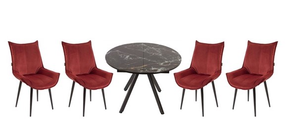 Обеденный набор стол Олимп, 4 стула Осло в Орле - изображение