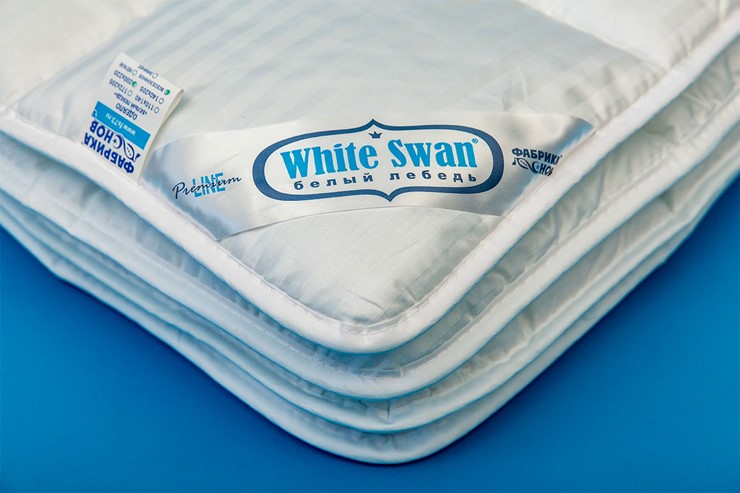Одеяло всесезонное полутороспальное Белый лебедь в Орле - изображение 1