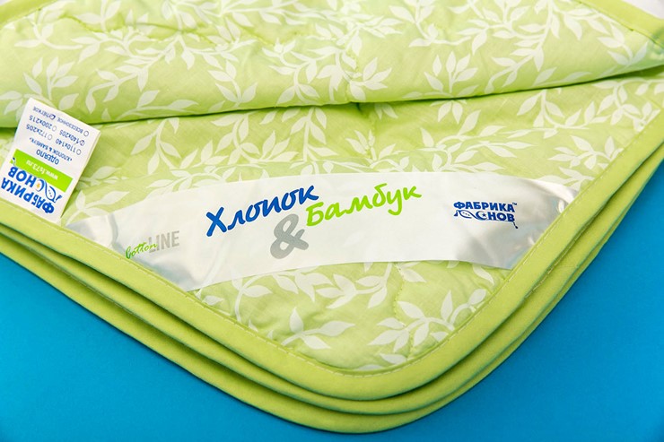 Одеяло лёгкое полутороспальное Хлопок & Бамбук в Орле - изображение 1