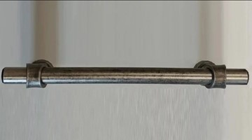 Ручка-скоба (128 мм), античное серебро Прованс в Орле