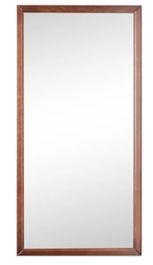 Зеркало навесное Ника (Средне-коричневый) 119,5 см x 60 см в Орле