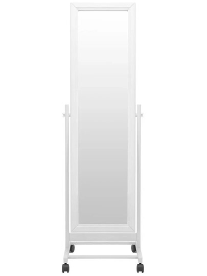 Зеркало напольное в гардероб BeautyStyle 27 (135х42,5см) Белое в Орле - изображение 1