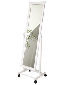Зеркало напольное в гардероб BeautyStyle 27 (135х42,5см) Белое в Орле - предосмотр 6