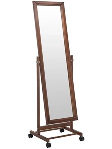 Зеркало напольное в гардероб BeautyStyle 27 (135х42,5см) Средне-коричневый в Орле
