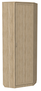 Шкаф 402 угловой со штангой, цвет Дуб Сонома в Орле - предосмотр