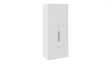 Шкаф распашной Наоми с 2-мя дверями, цвет Белый глянец СМ-208.07.03 в Орле