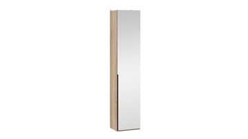 Шкаф для белья с 1 зеркальной дверью Порто (366) СМ-393.07.212 (Яблоня Беллуно/Графит) в Орле