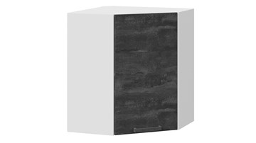 Кухонный навесной шкаф Детройт 1В6У (Белый/Угольный Камень) в Орле