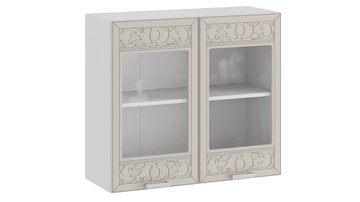 Кухонный шкаф Долорес 1В8С (Белый/Крем) в Орле - предосмотр