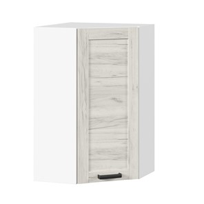 Навесной кухонный шкаф 600 угловой высокий Винченца ЛД 234.620.000.042, Белый/Дуб Крафт белый в Орле
