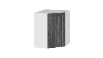 Навесной шкаф Прованс (Белый глянец/Санторини темный) угловой ВУ45_72-(40)_1ДР в Орле