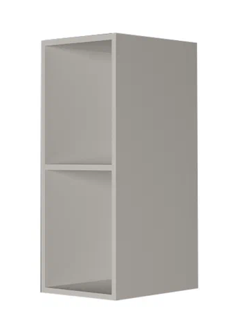 Настенный шкаф В7 30, Сатин/Белый в Орле - изображение 1