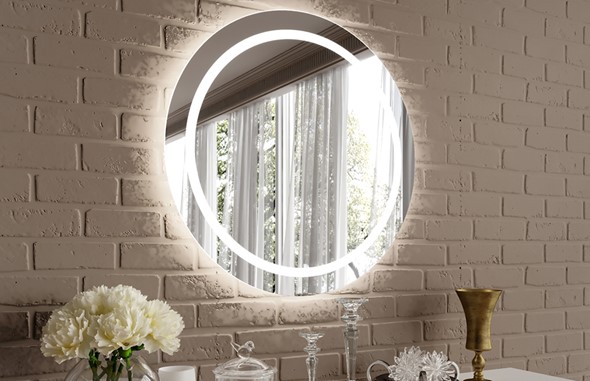 Зеркало настенное С подсветкой D80 см в Орле - изображение