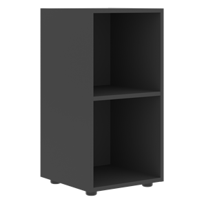 Низкий шкаф колонна FORTA Черный Графит FLC 40 (399х404х801) в Орле