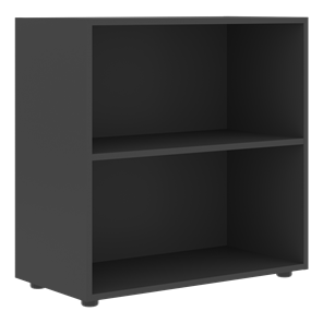 Низкий шкаф широкий FORTA Черный Графит FLC 80 (798х404х801) в Орле