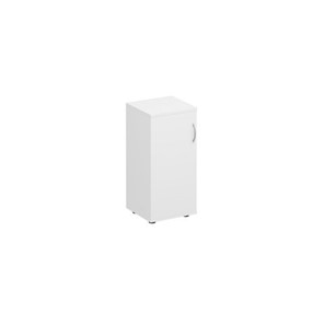 Шкаф для документов низкий узкий закрытый Комфорт КФ, белый премиум (40x38x84) К.508 ДШ в Орле
