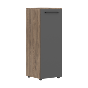 Средний шкаф колонна с глухой дверью MORRIS TREND Антрацит/Кария Пальмира MMC 42.1 (429х423х821) в Орле