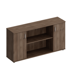 Шкаф комбинированный низкий Комфорт, дуб шамони темный (154x38x75) К.521 в Орле