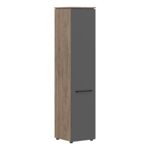 Колонна с  глухой дверью высокая MORRIS TREND Антрацит/Кария Пальмира MHC 42.1 (429х423х1956) в Орле