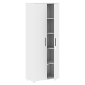 Широкий шкаф высокий FORTA Белый FHC 80.1(Z) (798х404х1965) в Орле