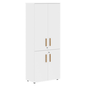 Шкаф широкий высокий FORTA Белый FHC 80.3(Z) (798х404х1965) в Орле