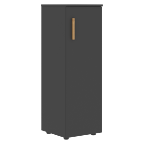 Средний шкаф колонна с правой дверью FORTA Черный Графит  FMC 40.1 (R) (399х404х801) в Орле