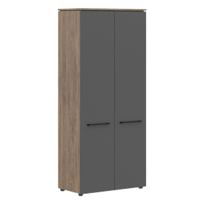 Высокий шкаф гардероб MORRIS TREND Антрацит/Кария Пальмира MCW 85 (854х423х1956) в Орле