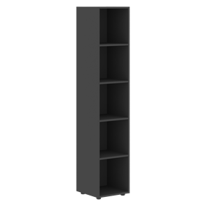 Шкаф колонна высокий FORTA Черный Графит FHC 40 (399х404х1965) в Орле