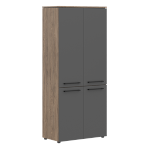Высокий шкаф MORRIS TREND Антрацит/Кария Пальмира MHC 85.3 (854х423х1956) в Орле