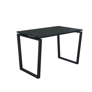 Стол для компьютера Юта 55.09, мрамор черный/металл черный в Орле