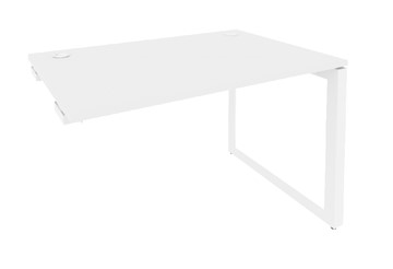 Стол приставка O.MO-SPR-3.8 Белый/Белый бриллиант в Орле