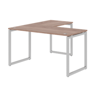 Письменный стол угловой правый XTEN-Q Дуб-сонома- серебро XQCT 1415 (R) (1400х1500х750) в Орле
