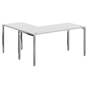 Письменный угловой  стол для персонала правый XTEN GLOSS  Белый XGCT 1615.1 (R) (1600х1500х750) в Орле