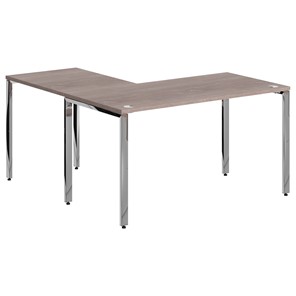 Письменный угловой  стол для персонала правый XTEN GLOSS Дуб Сонома  XGCT 1415.1 (R) (1400х1500х750) в Орле