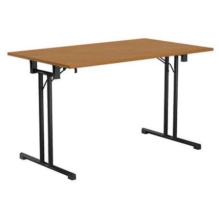 Складной стол на металлокаркасе FT140 black 1380x680x760 в Орле - изображение