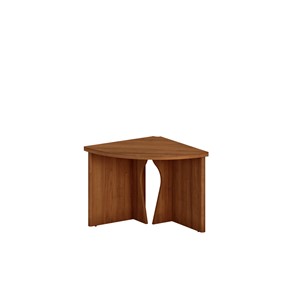 Секция угловая стола для переговоров Престиж, темный орех, 83x83x75, ТЖ 476 ТО в Орле