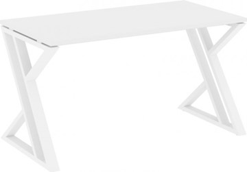 Стол на металлокаркасе Loft VR.L-SRZ-3.7, Белый Бриллиант/Белый металл в Орле