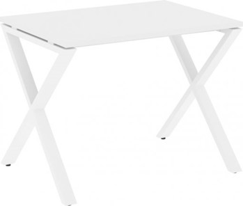 Письменный стол Loft VR.L-SRX-1.7, Белый Бриллиант/Белый металл в Орле